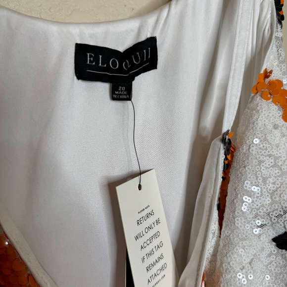NWT Eloquii sequin maxi dress - Picture 8 of 8